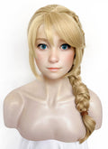How to Train Your Dragon Astrid Hofferson Blonde Braided Lace Front Synthetic Wig LF2173