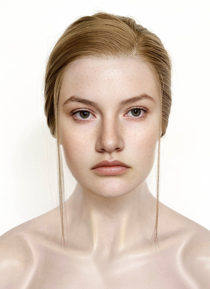 The Last of Us Abby Medium Blonde Braided Lace Front Synthetic Wig LF2174