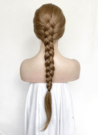 The Last of Us Abby Medium Blonde Braided Lace Front Synthetic Wig LF2174