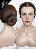 Stranger Things Eleven Brunette Braided Lace Front Synthetic Wig LF2183