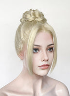 Grey Braided Lace Front Synthetic Wig LF2184