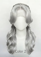 Clair Obscur: Expedition 33 Maelle Auburn Braided Lace Front Synthetic Wig LF2189