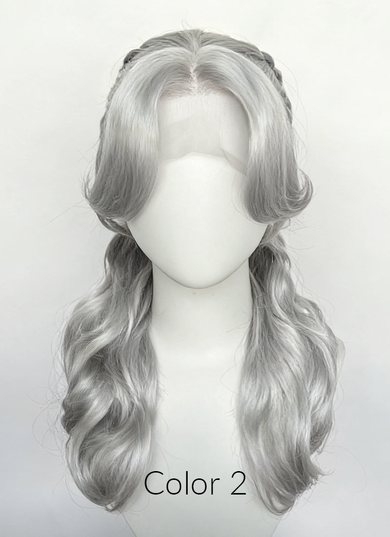 Clair Obscur: Expedition 33 Maelle Auburn Braided Lace Front Synthetic Wig LF2189