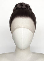Bridgerton Sophie Baek Brunette Braided Lace Front Synthetic Wig LF2195
