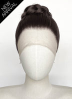 Bridgerton Sophie Baek Brunette Braided Lace Front Synthetic Wig LF2195