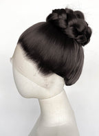 Bridgerton Sophie Baek Brunette Braided Lace Front Synthetic Wig LF2195