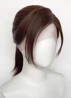 Resident Evil Claire Redfield Brown Ponytail Lace Front Wig LF2199