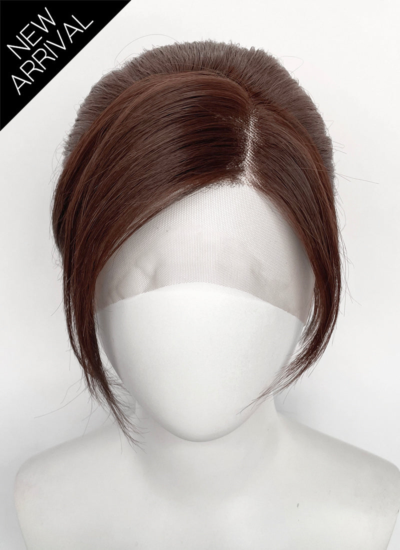 Resident Evil Claire Redfield Brown Ponytail Lace Front Wig LF2199
