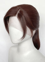 Resident Evil Claire Redfield Reddish Brown Ponytail Lace Front Wig LF2199