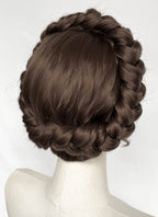Star Wars Princess Leia Brunette Braided Lace Front Synthetic Wig LF2202