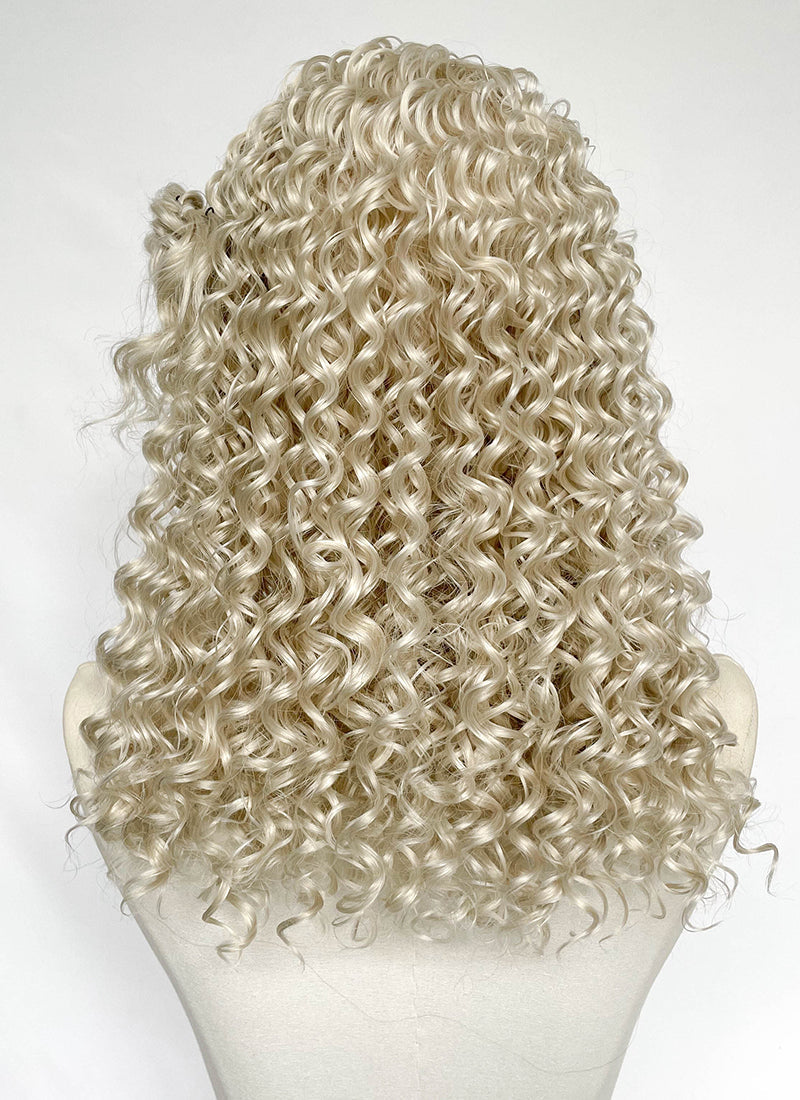 Ash Blonde Braided Lace Front Synthetic Wig LF2203