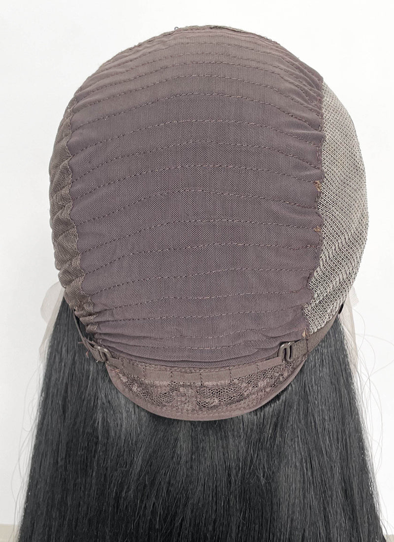Black Braided Lace Front Synthetic Wig LF2204