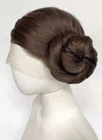 Star Wars Princess Leia Organa Brunette Braided Lace Front Synthetic Wig LF2205