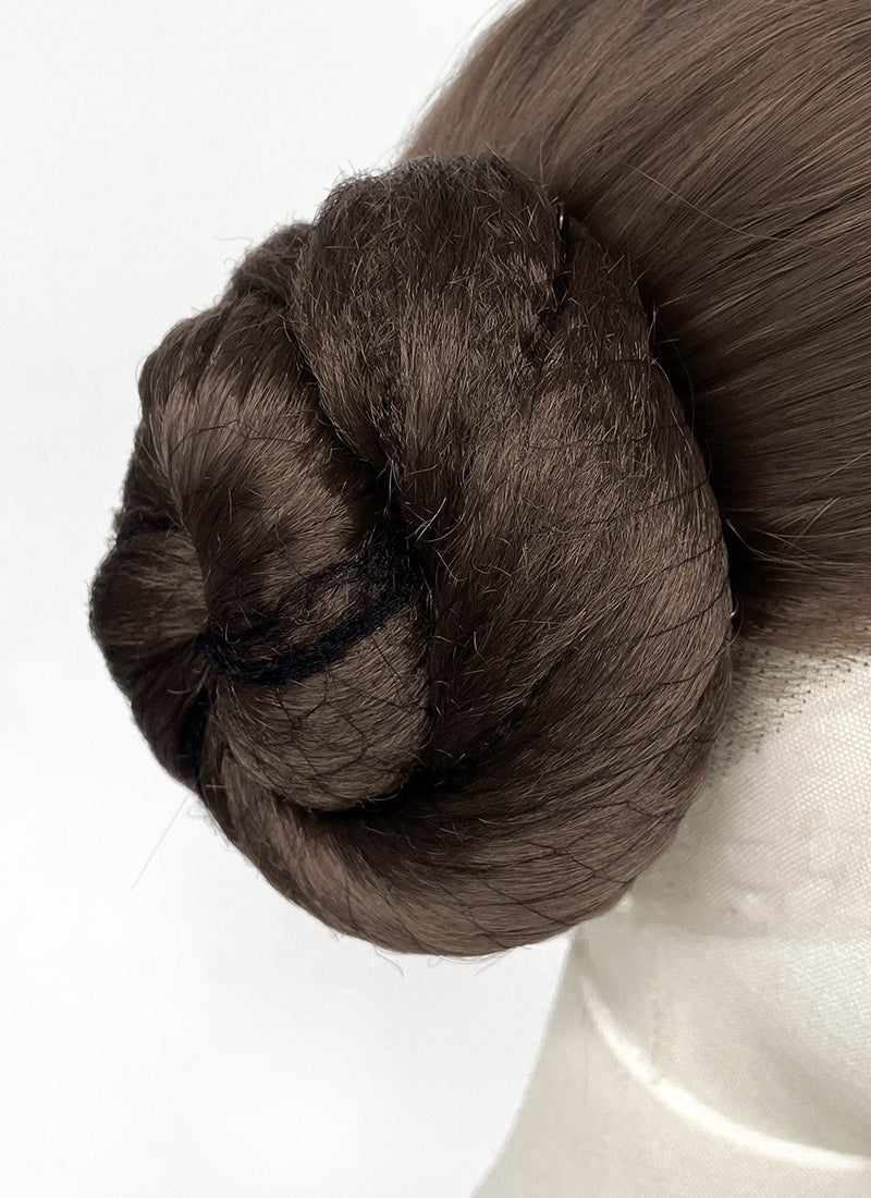 Star Wars Princess Leia Organa Brunette Braided Lace Front Synthetic Wig LF2205