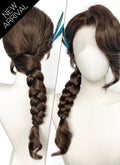 Critical Role The Legend of Vox Machina Season 4 Vex'ahlia Brunette Braided Lace Front Synthetic Wig LF2213