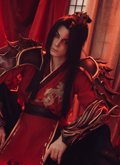 Avatar: The Last Airbender Zuko Black Braided Lace Front Synthetic Wig LF2214