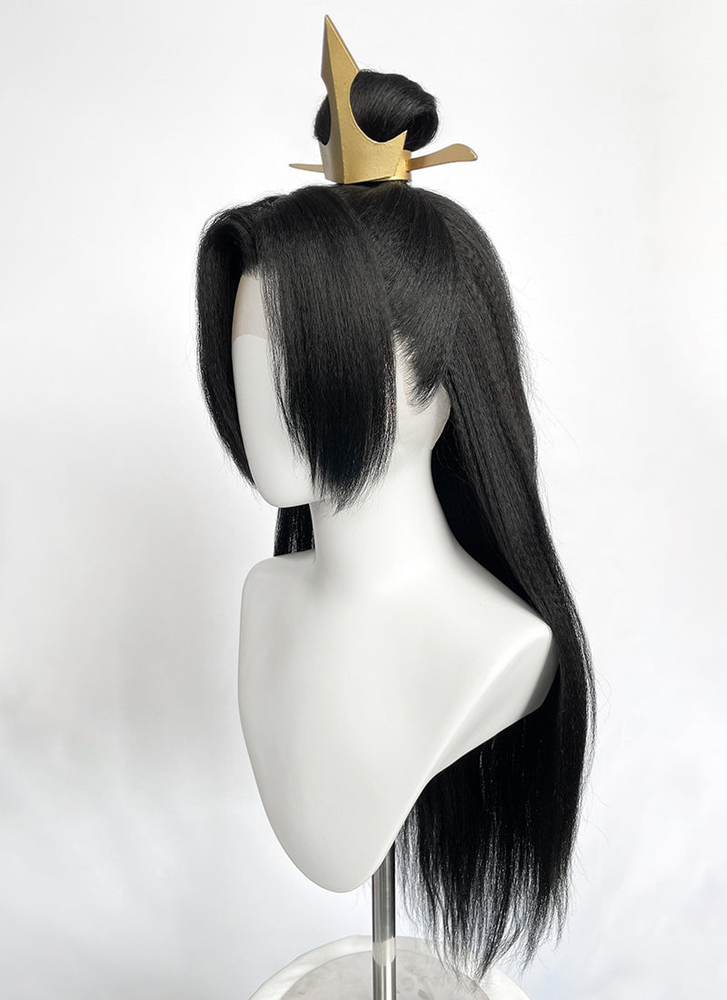 Avatar: The Last Airbender Zuko Black Braided Lace Front Synthetic Wig LF2214