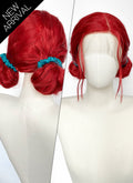 The Witcher 3 Triss Merigold Red Braided Lace Front Synthetic Wig LF2218
