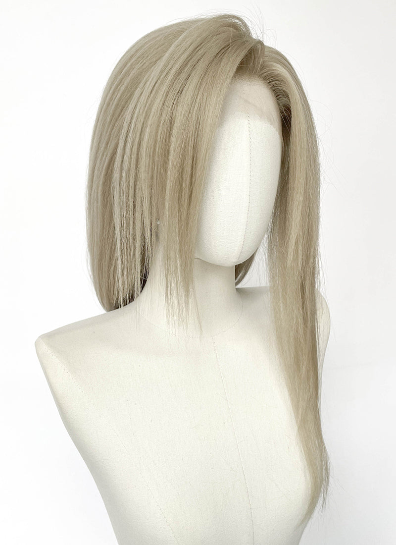 Dark Souls III Fire Keeper Ash Blonde Braided Lace Front Synthetic Wig LF2219