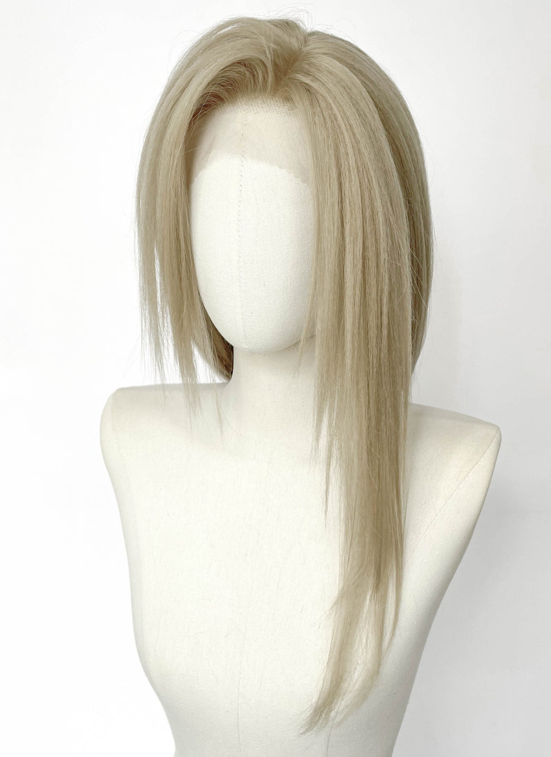 Dark Souls III Fire Keeper Ash Blonde Braided Lace Front Synthetic Wig LF2219