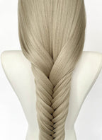 Dark Souls III Fire Keeper Ash Blonde Braided Lace Front Synthetic Wig LF2219