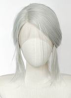 The Witcher 3 Ciri Yaki Silver Grey Braided Lace Front Synthetic Wig LF2220