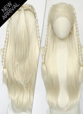 House of the Dragon Rhaenyra Targaryen? Platinum Blonde Braided Lace Front Synthetic Wig LF2221