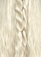 House Of The Dragon Daemon Targaryen Platinum Blonde Braided Lace Front Synthetic Men's Wig LF2225