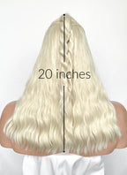 House Of Dragon Daemon Targaryen Platinum Blonde Braided Lace Front Synthetic Men's Wig LF2225