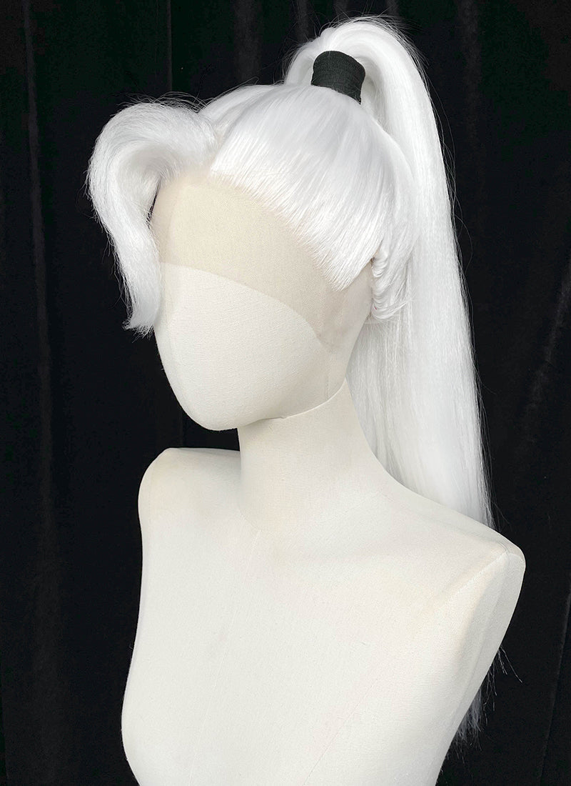 X-Men Storm White Braided Lace Front Synthetic Wig LF2227