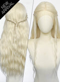 House of the Dragon Helaena Targaryen Platinum Blonde Braided Lace Front Synthetic Wig LF2228