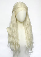 House of the Dragon Helaena Targaryen Platinum Blonde Braided Lace Front Synthetic Wig LF2228