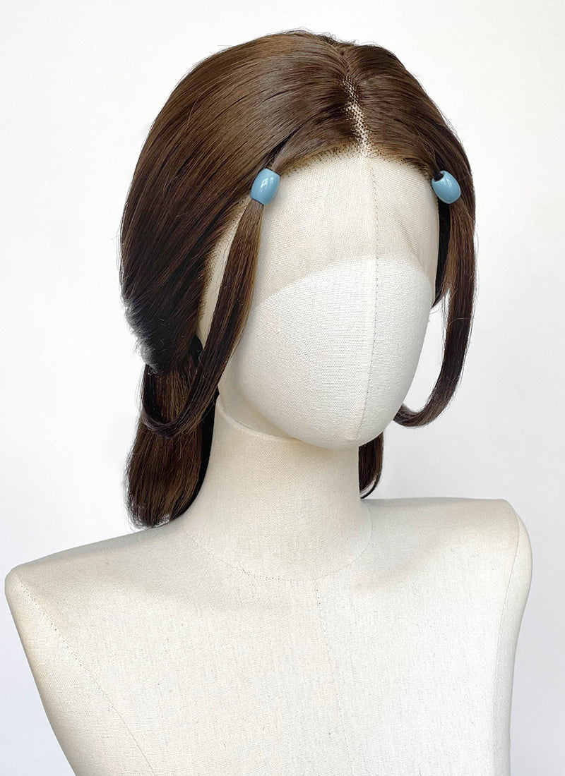 Avatar: The Last Airbender Katara Brunette Braided Lace Front Synthetic Wig LF2229
