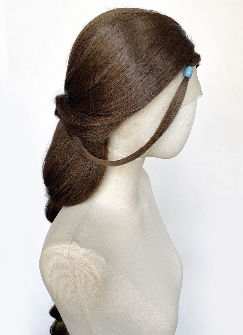 Avatar: The Last Airbender Katara Brunette Braided Lace Front Synthetic Wig LF2229