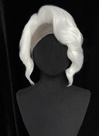 Critical Role: The Legend of Vox Machina Pike Trickfoot White Braided Lace Front Synthetic Wig LF2230