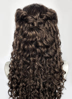 The Phantom Of the Opera Christine Daaé Brunette Braided Lace Front Synthetic Wig LF2234
