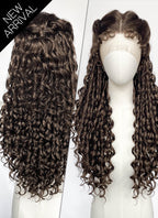 The Phantom Of the Opera Christine Daaé Brunette Braided Lace Front Synthetic Wig LF2234