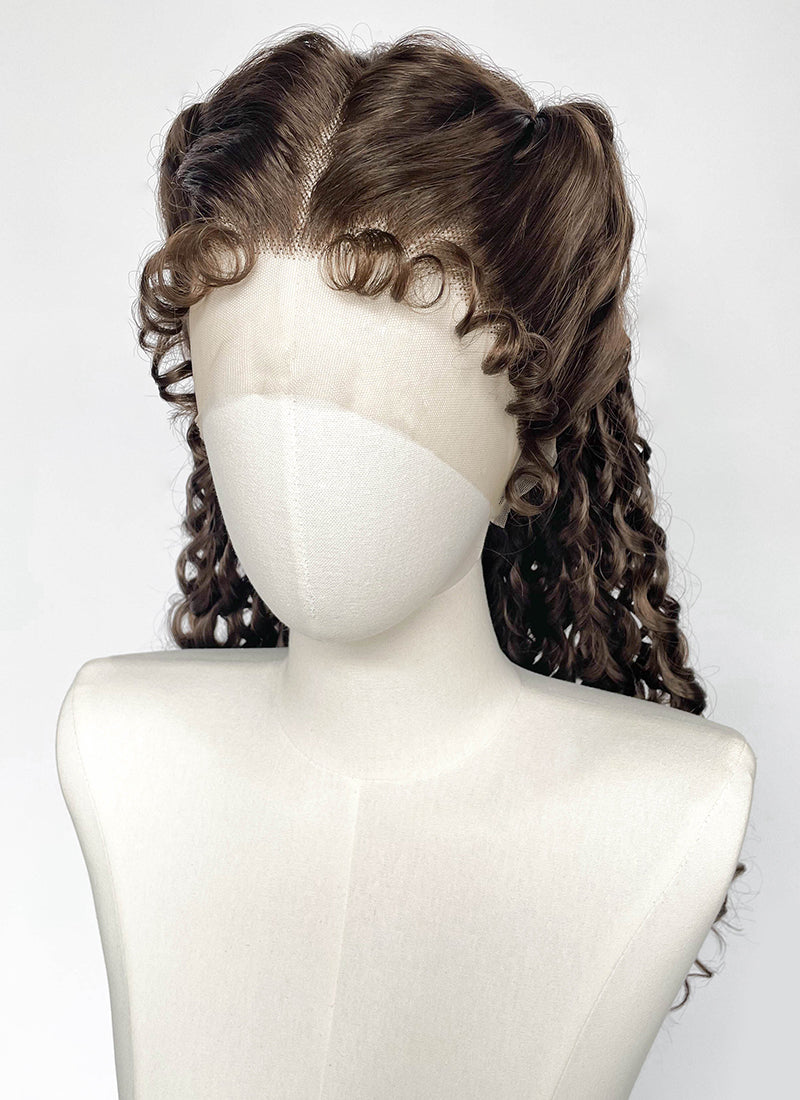 The Phantom Of the Opera Christine Daaé Brunette Braided Lace Front Synthetic Wig LF2234