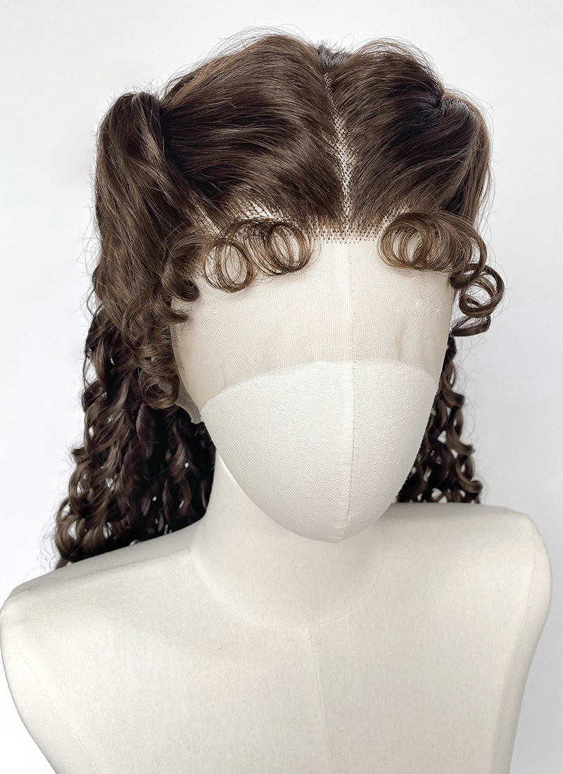 The Phantom Of the Opera Christine Daaé Brunette Braided Lace Front Synthetic Wig LF2234