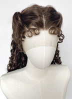 The Phantom Of the Opera Christine Daaé Brunette Braided Lace Front Synthetic Wig LF2234