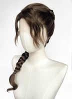 Brunette Braided Lace Front Synthetic Wig For Cosplay as Katniss Everdeen from The Hunger Games LF2235