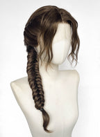Brunette Braided Lace Front Synthetic Wig For Cosplay as Katniss Everdeen from The Hunger Games LF2236