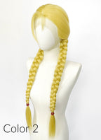 Blonde Lace Front Wig For Cosplay as Cammy White from Street Fighter LF2238