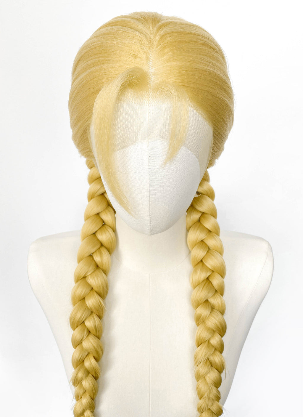 Blonde Lace Front Wig For Cosplay as Cammy White from Street Fighter LF2238