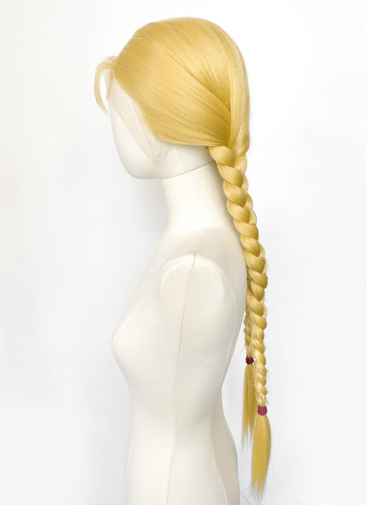 Blonde Lace Front Wig For Cosplay as Cammy White from Street Fighter LF2238