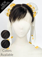 Black Braided Full Lace Synthetic Wig For Cosplay as Chun-Li from Street Fighter LF2239