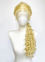 Blonde Braided Lace Front Synthetic Wig LF2240