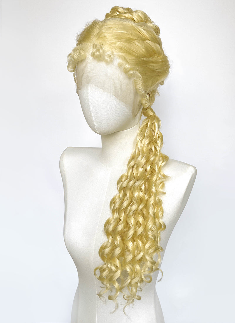 Blonde Braided Lace Front Synthetic Wig LF2240