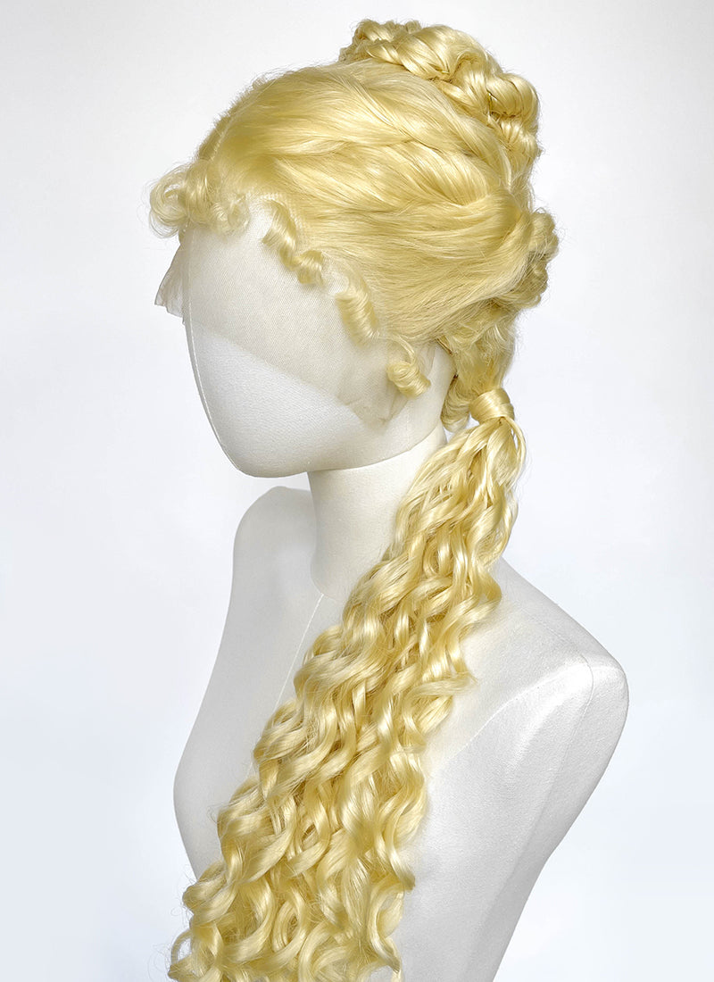Blonde Braided Lace Front Synthetic Wig LF2240