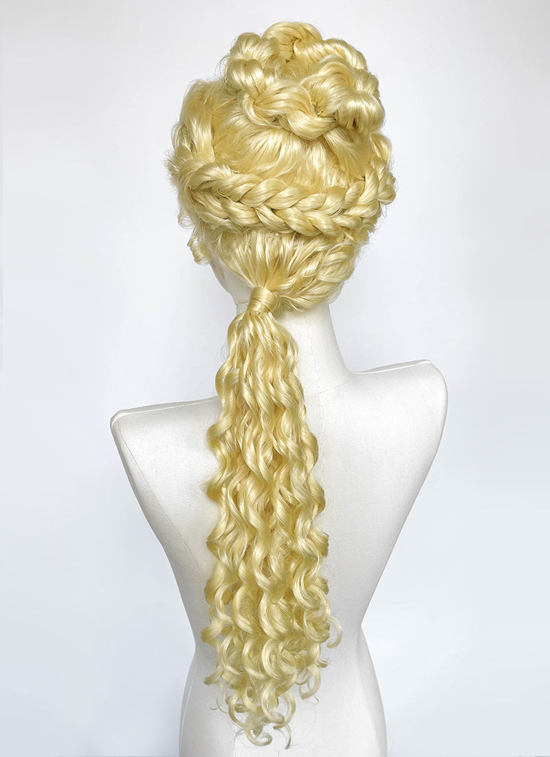 Blonde Braided Lace Front Synthetic Wig LF2240